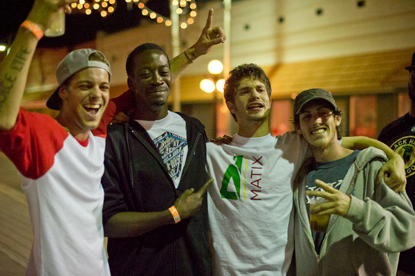 Sheckler, Aquil, Torey, and Dave